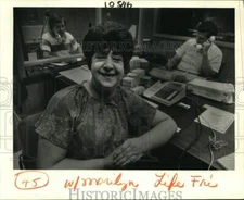 1984 Press Photo Marilyn Varnado works at United Cab Company - noc51504