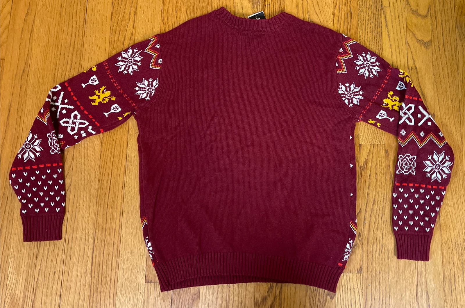 I Drink & I Know Things Game Of Thrones Ugly Christmas Sweater Men's Medium NWT