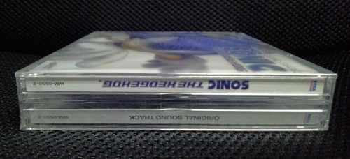 CD Sonic The Hedgehog colonna sonora originale mai usato nuovo e mai aperto GIAPPONE - Foto 2 di 4