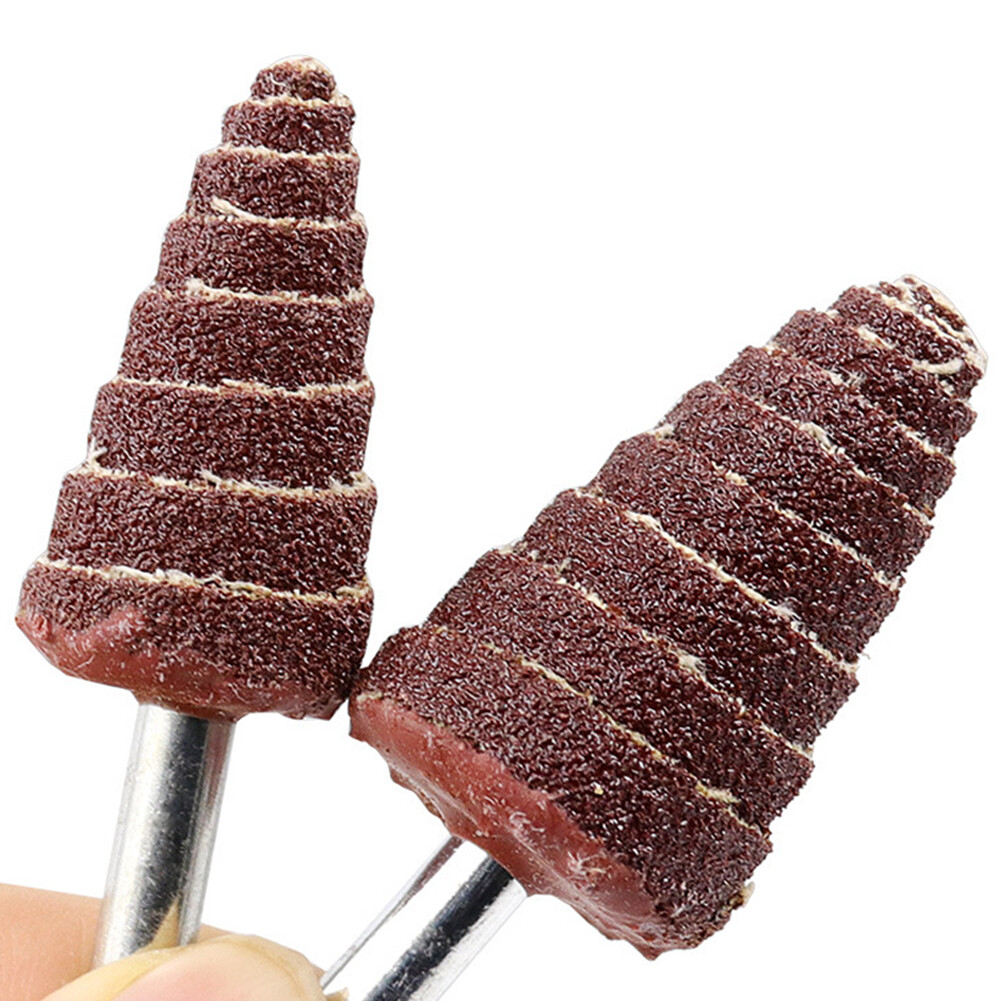 Sanding Rod Sanding Tool 4 piece Grinding Rod 4Pcs Tapered Cone Grinding Head