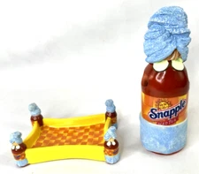 Vintage Snapple Iced Tea Toothbrush Holder & Soap Dish Lot Retro Bathroom 90s