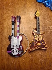 LOL Accessories MGA Entertainment Guitars Rock Band Musical Set Working Lot Of 2
