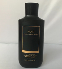 BATH  BODY WORKS NOIR MEN'S 3 IN 1 HAIR FACE  BODY WASH 10 fl oz