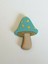 Mini Wooden Toadstool Shape - Laser Craft - Embellishment, scrapbook | eBay