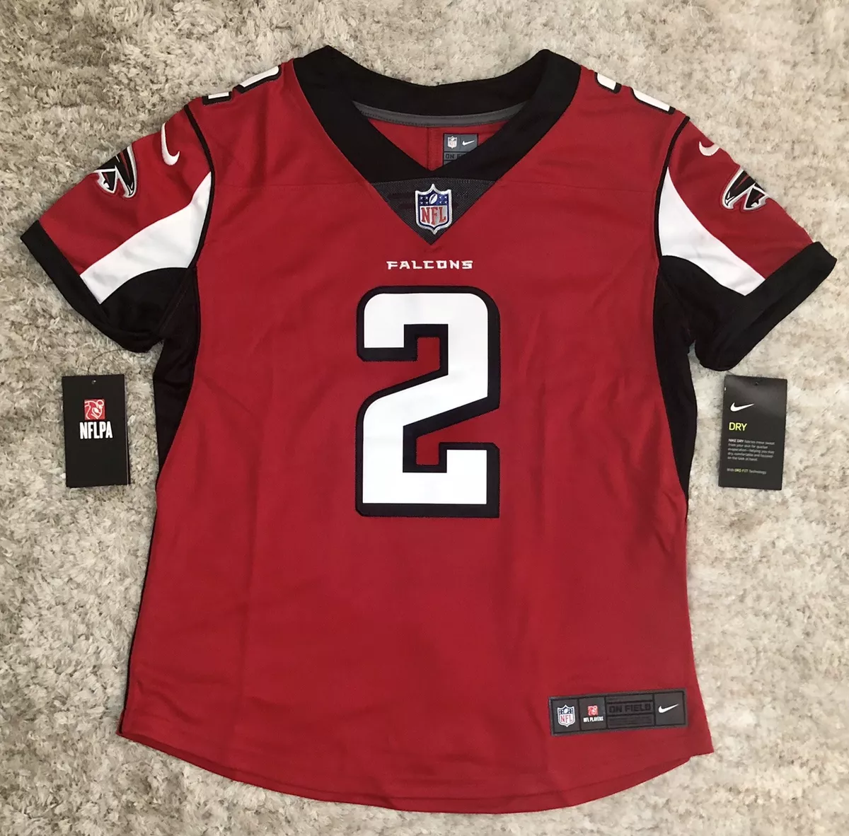 Atlanta falcons women's jersey top