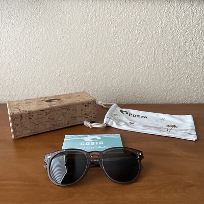 Costa Del Mar DEL258OSCGLP Round Women's Sunglasses 97963819121|