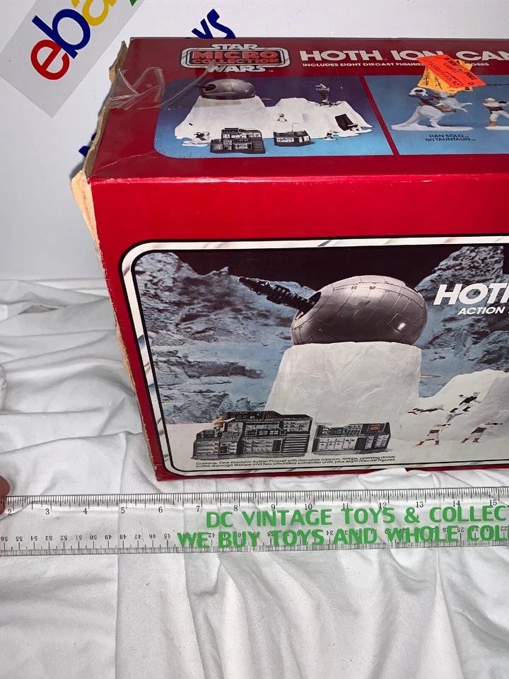 De colección Star Wars Hoth Ion Cañón Nuevo MISB Micro Colección Kenner 1982 Foto 3 de 4