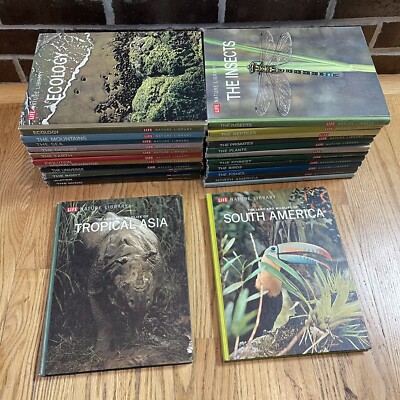Time Life Nature Library Set Missing 2 - Includes Index + 3 Life
