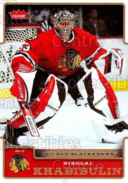 2006-07 Fleer #45 Nikolai Khabibulin