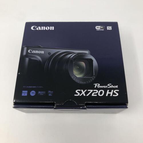 CANON PowerShot SX720 HS Digital Camera 20.3 MP Optical Zoom 40x Black Box #01 - Picture 1 of 3