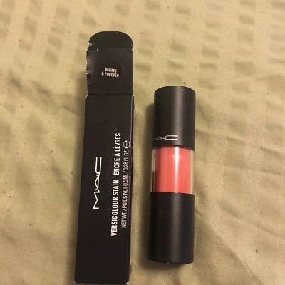 BNIB, 100% Authentic MAC Versicolour Lip Stain ''ALWAYS & FOREVER , Discontinued