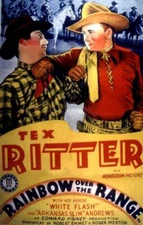 Rainbow Over The Range Poster Warner Richmond Tex Ritter 1940 Old Photo 1