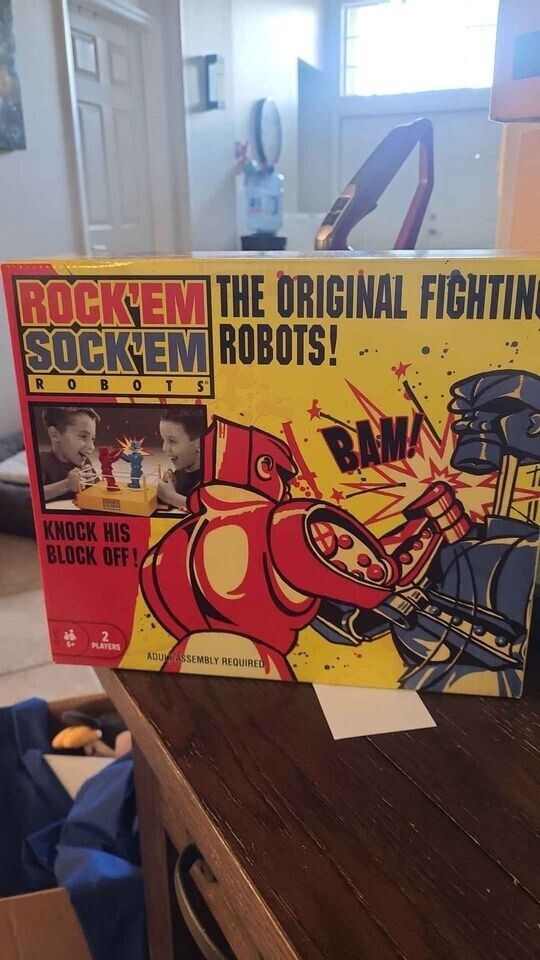 Rock 'em Sock 'em Robots Game for sale online