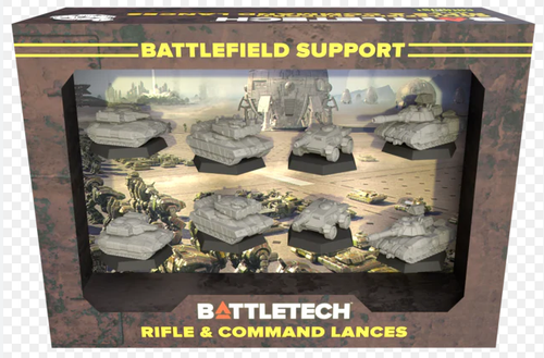 BattleTech - Battlefield Support Rifle & Command Lances - english - CAT35777 - 第 1/1 張圖片