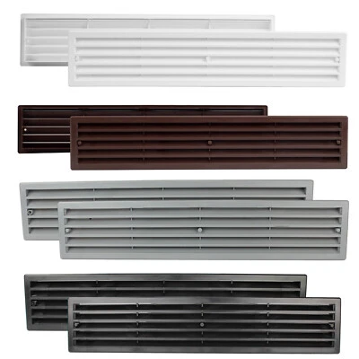 MKK Türlüftung Badezimmer Türlüfter Lüftungsgitter Kunststoffgitter Abluft Zuluft