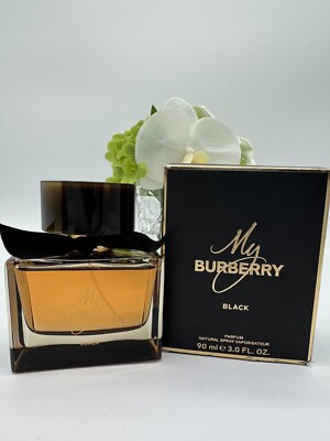 Burberry My Burberry Black Parfum Spray for Women 3 oz/ 90 mL Unsealed Box