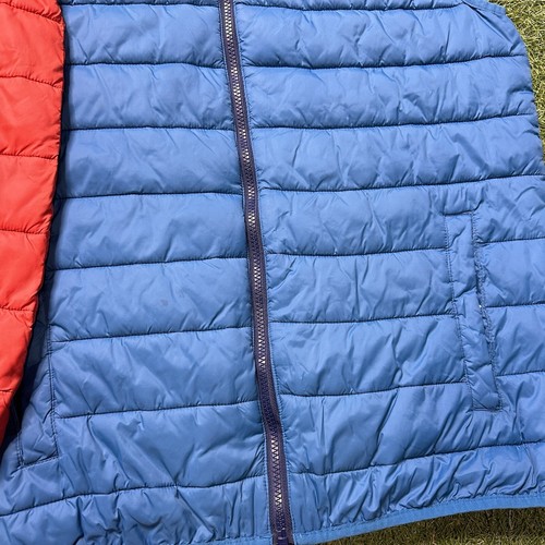 Men's Swiss Tech Performance Gear Orange & Blue Puffer Vest Size M 38/40 - Picture 12 of 17