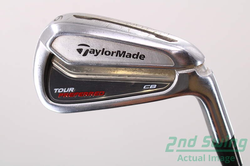 TaylorMade 2014 Tour Preferred CB Single Iron 6 Iron Steel X-Stiff Right 38.5in