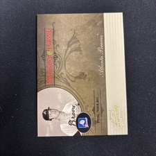 2005 Playoff Absolute Memorabilia - Marks of Fame Phil Niekro #MF-67 /150