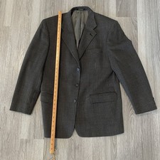 Givenchy Vintage 80/90s Mens Wool Blazer Sports Coat Union Made USA 42