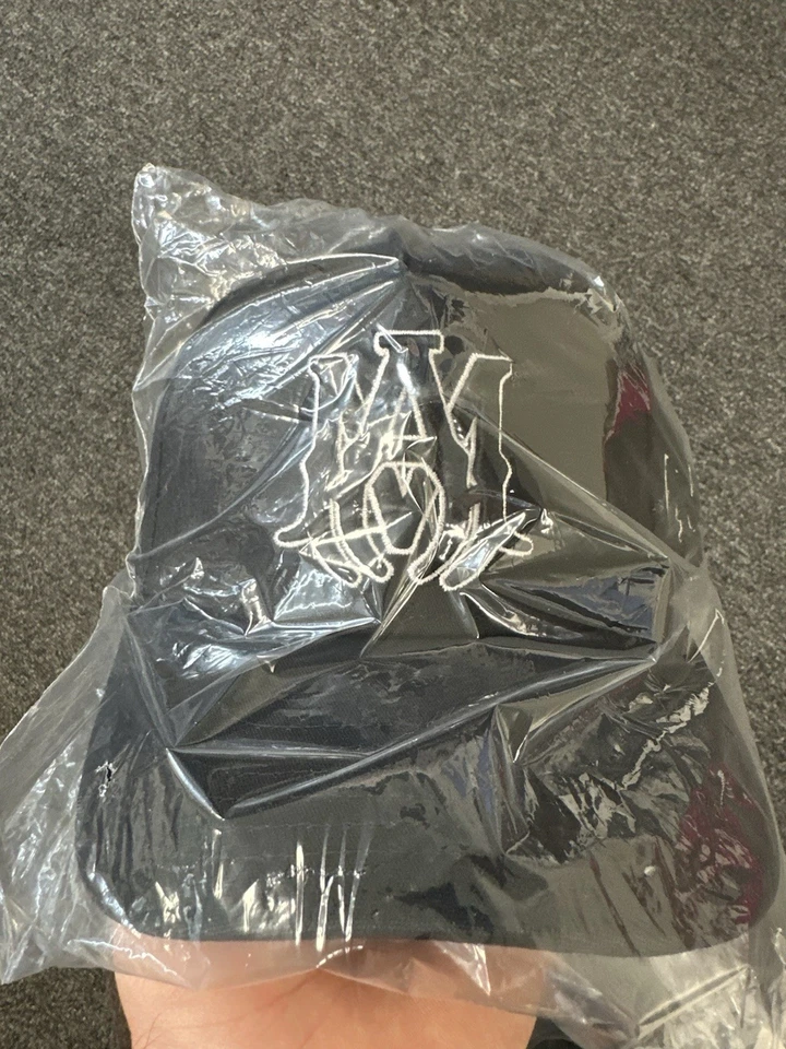 Amiri MA Logo Full Canvas Trucker Hat NEW AUTHENTIC ONE SIZE - Image 4 of 4