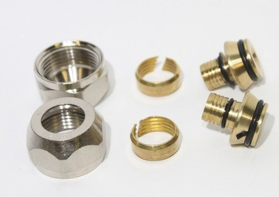 Evenes Klemmring-Verschraubungen für MSVR 2Stk 3/4'' 20x2,0mm