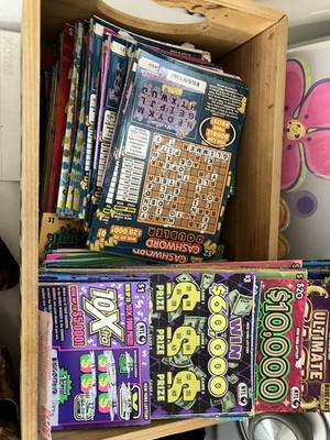 Collectibles Expired $3,466 in NYS 2026 Used Losing Scratch-Off Lottery Tickets