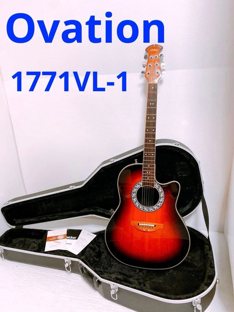 Ovation 1771VL-1 ハードケース付きエレアコ ギター Ovation Dreadnought Acoustic Guitars for sale | eBay