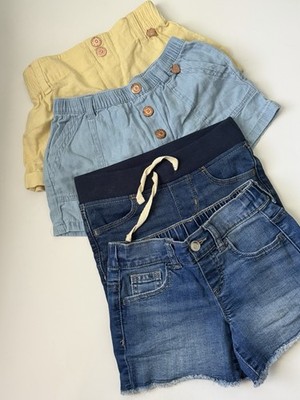 Set of shorts for girls 4-5 years old 