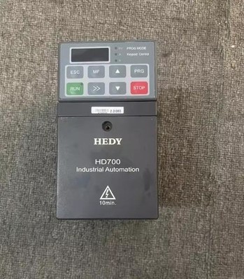 1pc used 7UP Inverter HEDY HD700 series HD700-40T00220E 380V 2.2KW #zv
