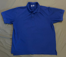 Men's 511 Tactical Series 100% Cotton Polo Shirt Size XL Blue Police Fire Dept