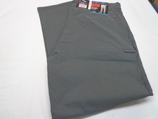 DENALI Dusty Gray Technical Stretch Pants -Side Zipper Media Pocket NWT 40/30