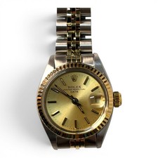 Rolex Lady Date 26 mm Two Tone Jubilee Champagne Automatic Watch 6917 Circa 1983