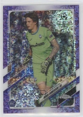 2020 Topps Chrome UEFA Champions League 31/250 Marco Carnesecchi Rookie RC 00e8