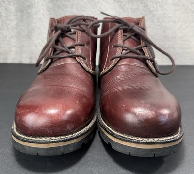 LL Bean Chukka Leather Casual Ankle Boots Men display picture 2