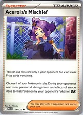 Acerola's Mischief 113/132 Uncommon Mega Evolution Pokemon Near Mint