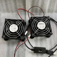 New Adjustable gears 80mm USB Fan for Receiver DVR Computer Cabinets MULTIFAN S5