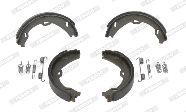 BRAKE SHOE SET FSB4307 FOR MERCEDES-BENZ OM648.960/613.960 3.2L M112.975 3.7L - image 2 of 4