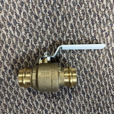 Cim Propress 1-1/2 in Brass  Ball Valve 250 psi.