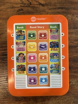 ME Reader replacement, no books, 8 stories: Paw Patrol, Dora the Explorer, etc.