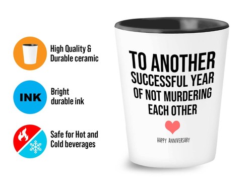Relationship Shot Glass 1.5oz - another successful - Humor Wedding Family For... - Picture 4 of 6