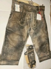 NEW Bavaria Trachten Lederhosen Size: 28