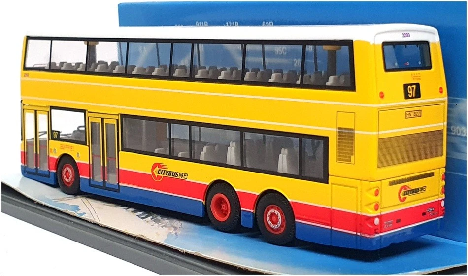 Corgi 1/76 Scale 44302 - Dennis Trident Hong Kong City Bus R97 Lei Tung - Image 2 of 4