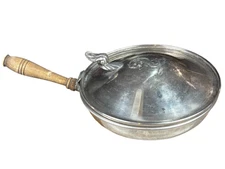 Antique Silver Plated Sheffield Silver Silent Butler 6.5”