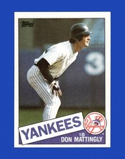 1985 Topps Set-Break #665 Don Mattingly NR-MINT *GMCARDS*