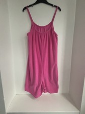 Next Girls Pink Towelling Short All In One Outfit 13 Years