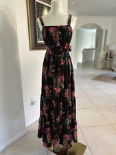 Women  s Printed Tiered Tie-waist Maxi Dress Inc International Concepts Summer