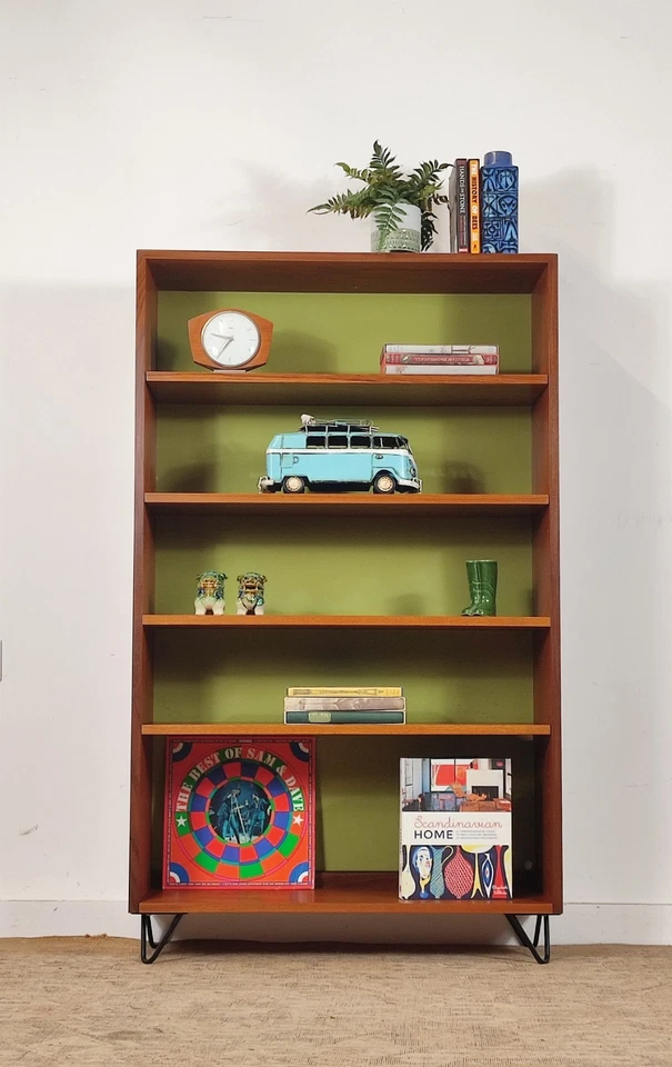 Vintage Retro G Plan Bookcase Shelving Teak Mid Century Del Avail - Image 2 of 4