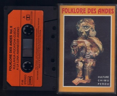 Folklore Des Andes Vol. II Culture Chimu Perou Musik Südamerika MC Kassette 050