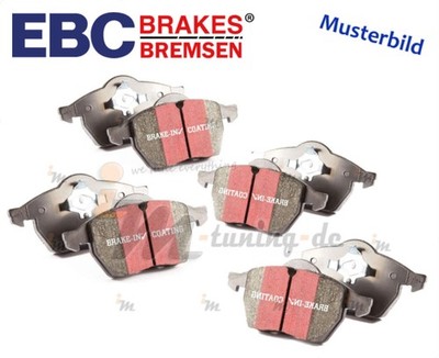 EBC Blackstuff Bremsbeläge Satz vorne & hinten für Geely Vision :: 2009 >> 2025